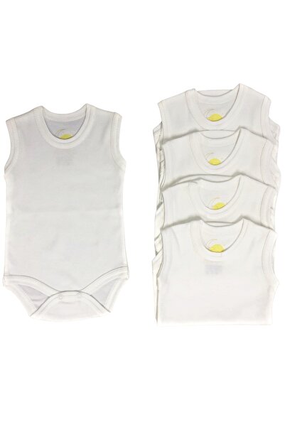 Hece Bebe بادي أطفال بدون أكمام 5 قطع - 100% قطن 36/1 قماش إنترلوك ممشط