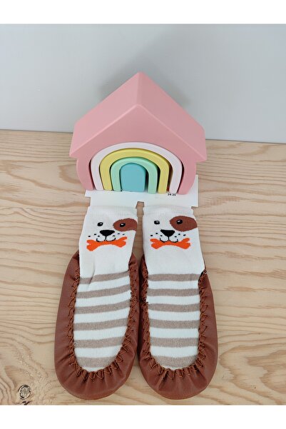 Monkabox бебешки чорапи с пантофи