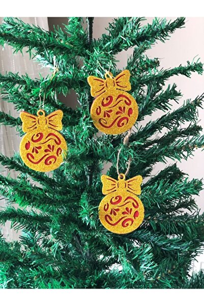 Denseden 6 bucăți ornament pentru brad de Crăciun ornament pentru brad de pin...