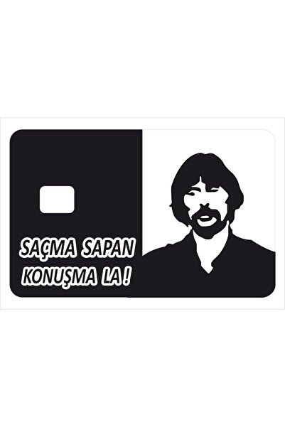 Genel Markalar Behzat Ç Tasarımlı Kredi Kartı Kaplama Stickeri Papara, Tosla,...