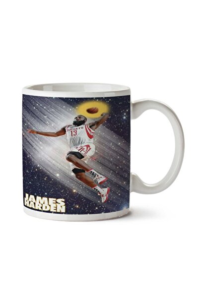 ART HEDİYE كوب جيمس هاردن جالاكسي مطبوع على الجانبين