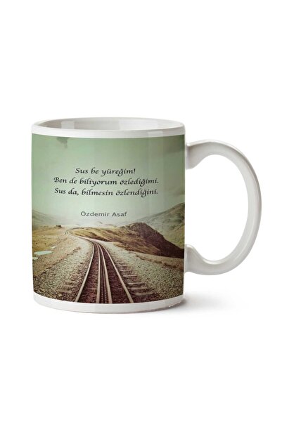 ART HEDİYE Özdemir Asaf Sus Be My Heart Two Sided Printed Mug