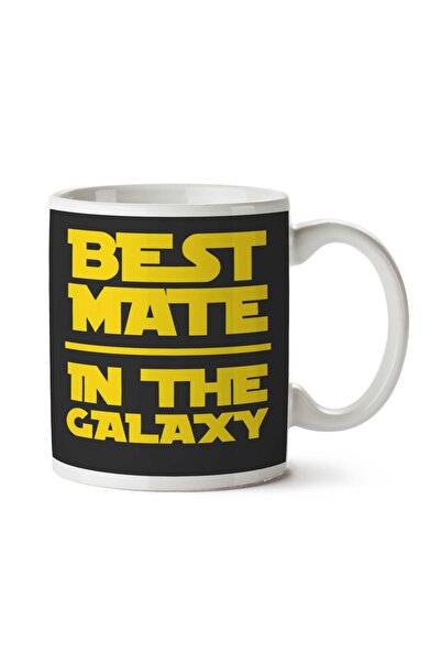 ART HEDİYE كوب مطبوع عليه وجهين من Star Wars Best Mate In Galaxy