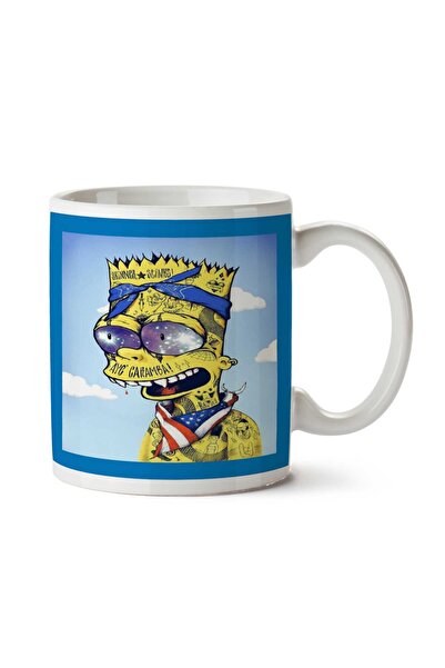 ART HEDİYE كوب سيمبسون بارتلوك مطبوع على الجانبين