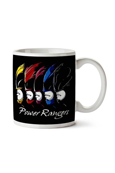 ART HEDİYE Power Rangers Faces Two Sided Printed Mug