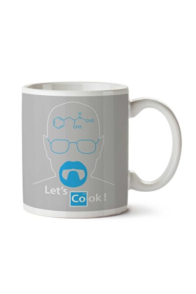 ART HEDİYE كوب بريكنج باد هايزنبرج ليتس كوك مطبوع على الجانبين