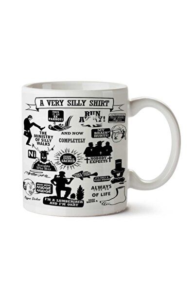 ART HEDİYE Monty Python Quotes Two Sided Printed Mug