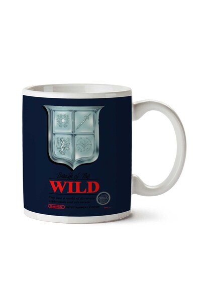 ART HEDİYE Breath Of The Wild Nes Retro Two Sided Printed Mug
