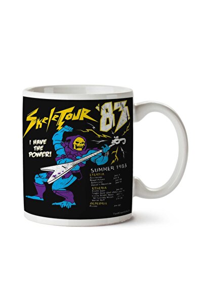 ART HEDİYE كوب Skeletour '83 مطبوع على الجانبين