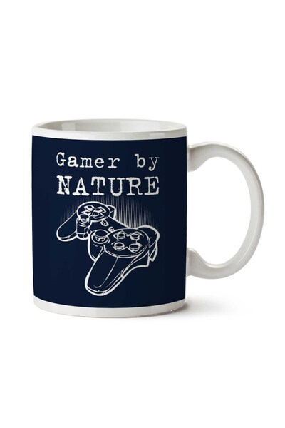 ART HEDİYE كوب مطبوع على الجانبين من Gamer By Nature