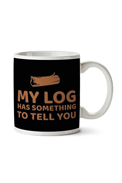 ART HEDİYE Twin Peaks My Log Two Sided Printed Mug