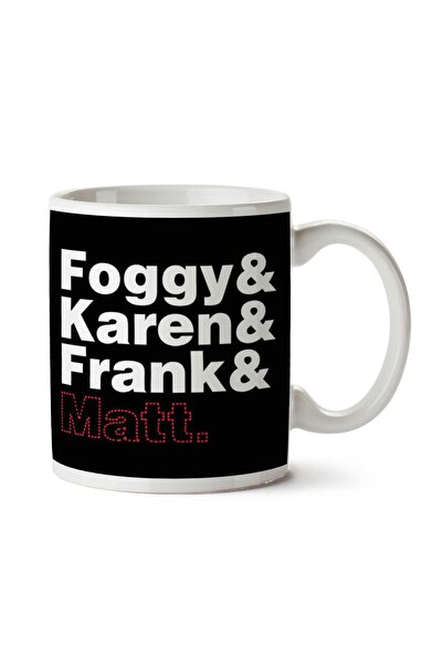 ART HEDİYE كوب Hellsvetica Daredevil Characters مطبوع على الجانبين