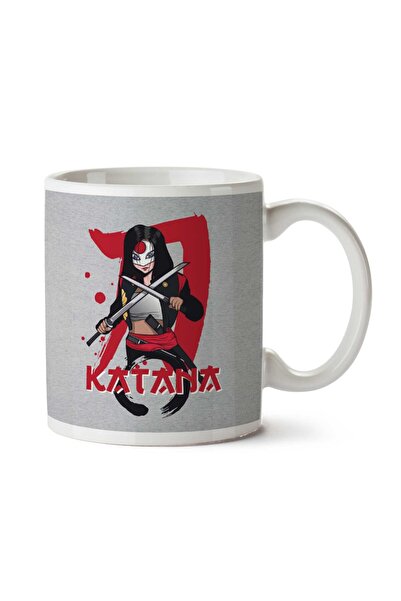 ART HEDİYE كوب كاتانا سويسيد سكواد مطبوع على الجانبين