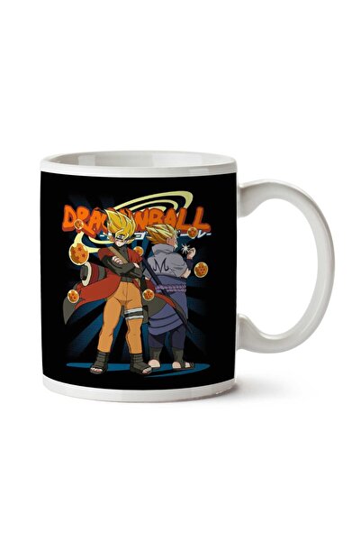 ART HEDİYE Dragonball Z Kameha And Sengan Two Sided Printed Mug