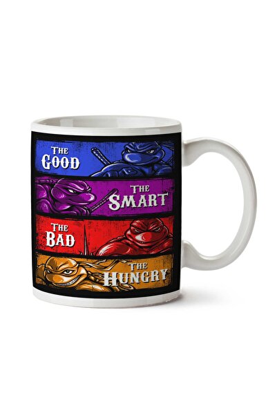 ART HEDİYE The Good, The Smart, The Bad, and The Hungry Two Side Printed Mug