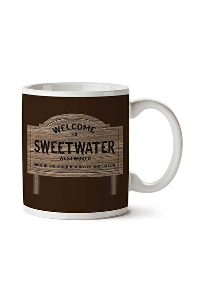 ART HEDİYE Welcome To Sweetwater Westworld Two Sided Printed Mug