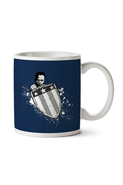 ART HEDİYE كوب بديل بيجيننج كابتن أمريكا مطبوع على الجانبين