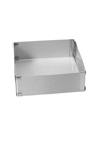 Kitchen Design Lab Kare Ve Dikdörtgen Paslanmaz Çelik Ayarlanabilir Pasta Kal...