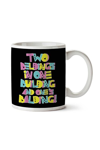 ART HEDİYE كوب مطبوع على الجانبين من Two Beldings Saved By The Bell