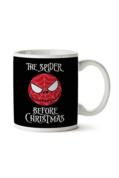 ART HEDİYE كوب The Spider Before Christmas Spiderman Homecoming مطبوع على الو...