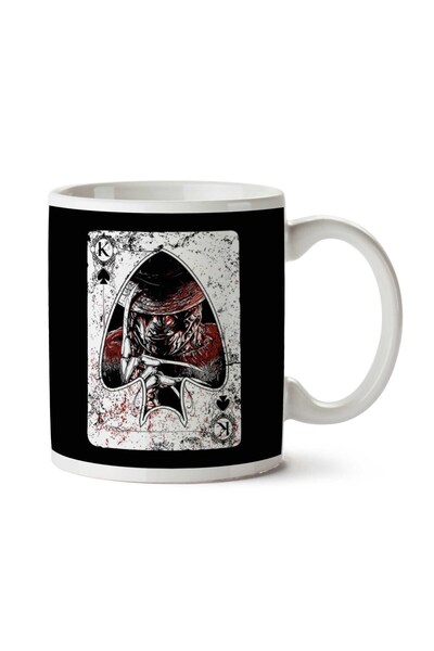 ART HEDİYE Killer Hand K Freddie Krueger Nightmare On Elm Street.png Two Side...