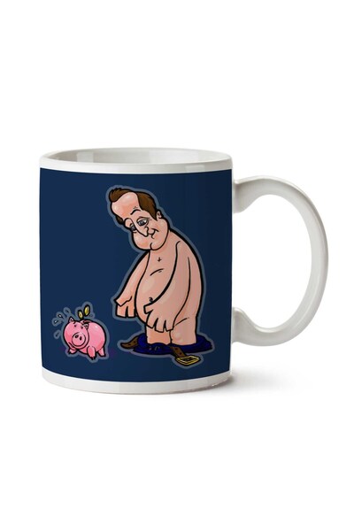 ART HEDİYE كوب هامرون ديفيد كاميرون توي ستوري مطبوع على الجانبين