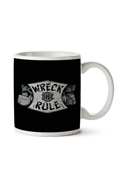 ART HEDİYE كوب Wreck N Rule Transformers مطبوع على الجانبين