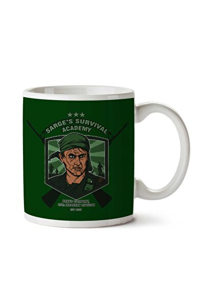 ART HEDİYE كوب Sarges Survival Academy Platoon Sergeant Barnes مطبوع على الجا...