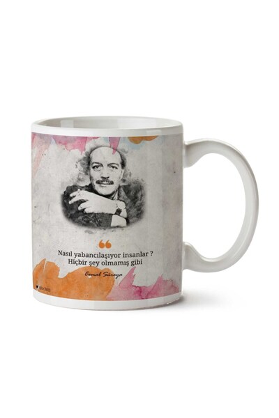 ART HEDİYE كوب كوب مطبوع عليه "كيف يصبح شخصًا غريبًا" على الوجهين في الوقت ال...