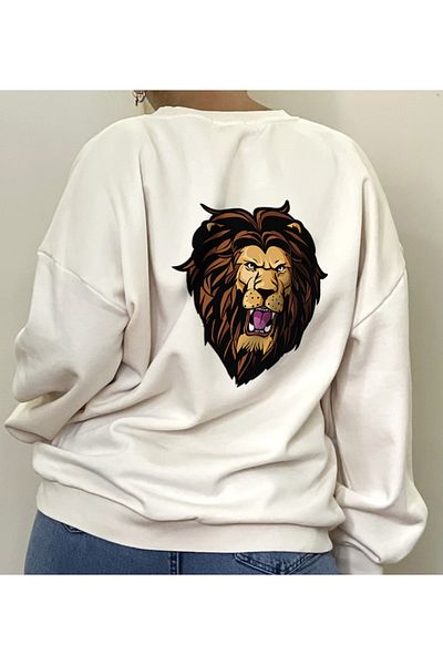 Parspera Φούτερ Leon Oversize 3 νημάτων Χοντρό - Unisex