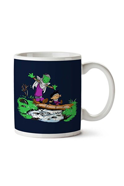 ART HEDİYE كوب بيكولو آند جوهان كالفين آند هوبز دراغون بول سوبر مطبوع على الجانبين