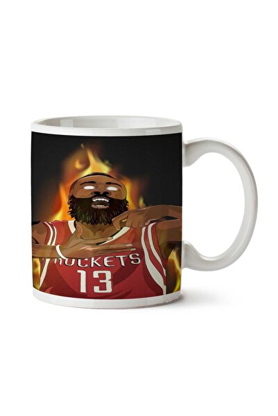 ART HEDİYE كوب جيمس هاردن (2) مطبوع على الجانبين