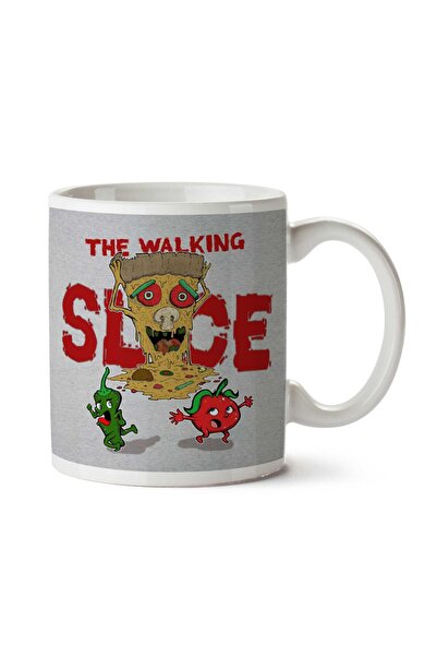 ART HEDİYE كوب مطبوع على الجانبين من The Walking Slice