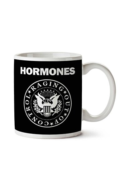 ART HEDİYE كوب مطبوع عليه شعار هورمونز رامونيس على الجانبين