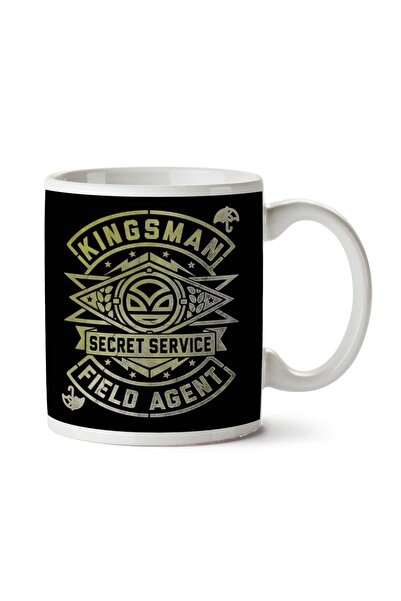 ART HEDİYE كوب Kingsmen Secret Service Field Agent مطبوع على الجانبين