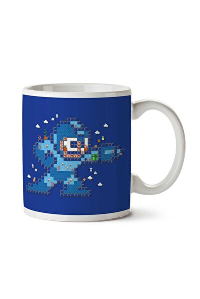 ART HEDİYE كوب Megamaker Megaman مطبوع على الجانبين