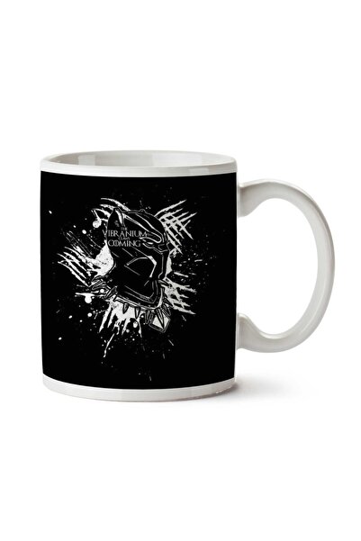 ART HEDİYE Vibranium Claws Are Coming Black Panther.png كوب مطبوع على الجانبين