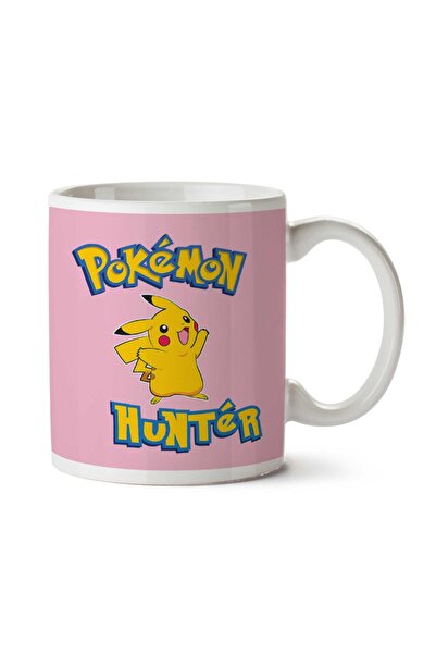 ART HEDİYE كوب بوكيمون هنتر بيكاتشو (2) مطبوع على الجانبين