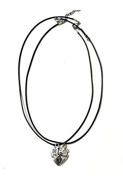 Power Es Best Friend Yazılı Arkadaş Kolye Ve Bileklik Seti.