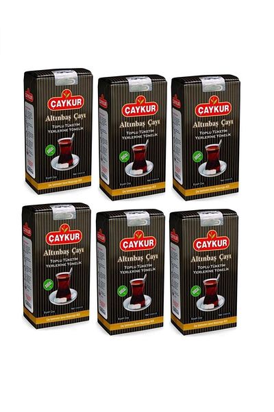 Çaykur Altinbaş Tea 2000 Grams 6 Packs Total 12 kg