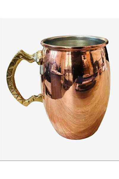 Yıldız çelik bakır fıçı kokteyl bardağı 300 ml