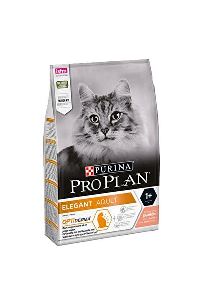 Pro Plan Pro Plan Elegant Somonlu Uzun Tüylü Kedi Maması 3Kg