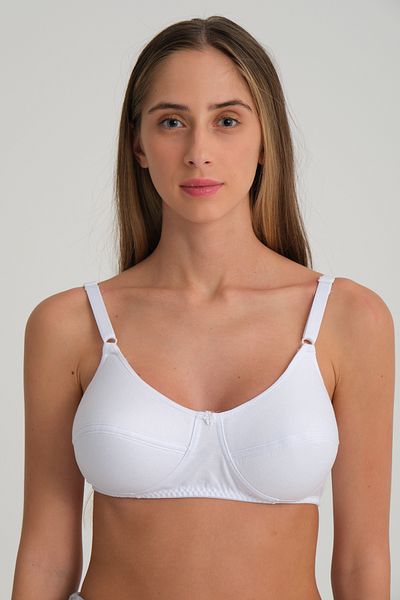 NORMBODY Unsupported Combed Cotton Women's Bra Patterned