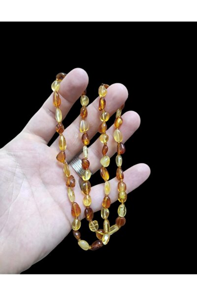 ekspres Yetişkin Damla kehribar kolye