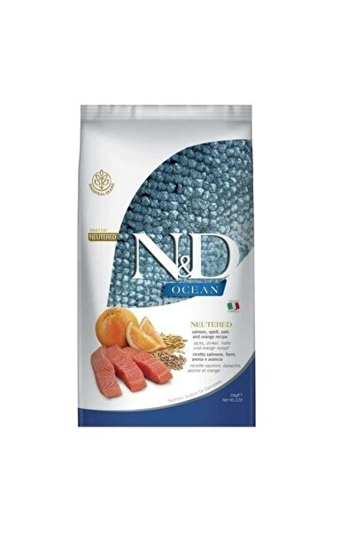 N&D N_D Düşük Tahıllı Somonlu Kısırlaştırılmış Kedi Maması 10Kg