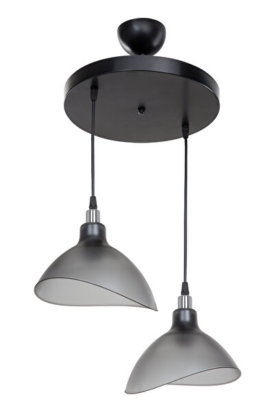 manogrup avize aydınlatma Esta İkili Avize Füme Yatak Odası Oturma Odası Salon Mutfak Hol