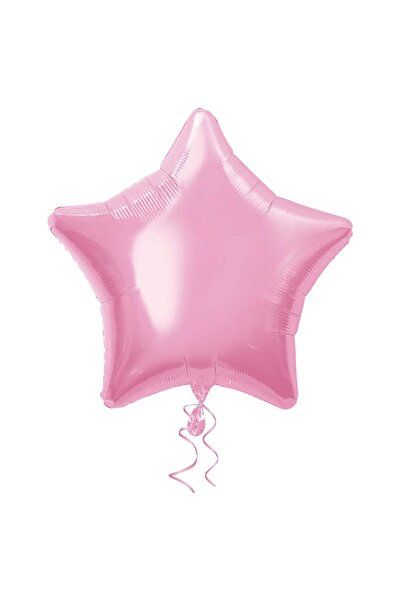 partideyince بالون رقائق النجمة الوردية