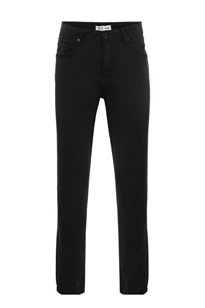 SÜVARİ Süvari Normal Bel Normal Paça Regular Fit Siyah Erkek Pantolon PN20205...