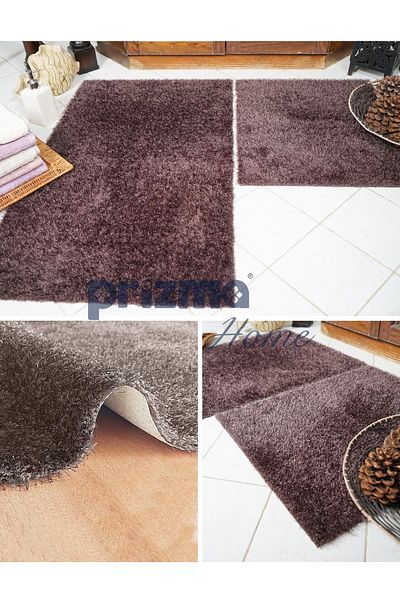 Prizma Romanza, Non-Slip, Washable 2-Piece Bathroom Rug, Mat| Olive - (60X100) (50X60) Cm