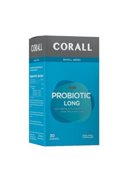 CORALL بروبيوتيك لونج 30 كبسولة - بي بيفيدوم، بي إنفانتس، بي لونجوم